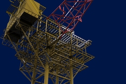 4 pile 3d platform