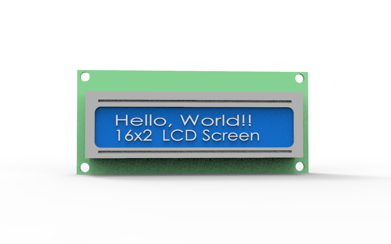 lcd screen 3d model pricelist