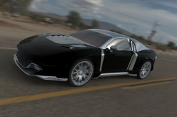 GT car with two engines