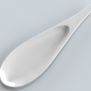 Ceramic spoon