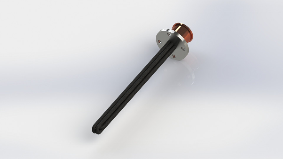 IMMERSION HEATER 3D CAD Model Library GrabCAD