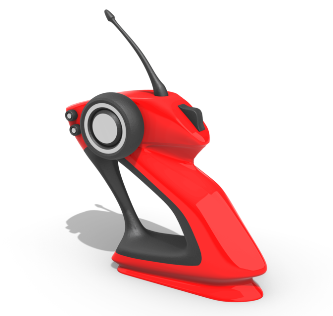 Racing Remote Controller 3D CAD Model Library GrabCAD