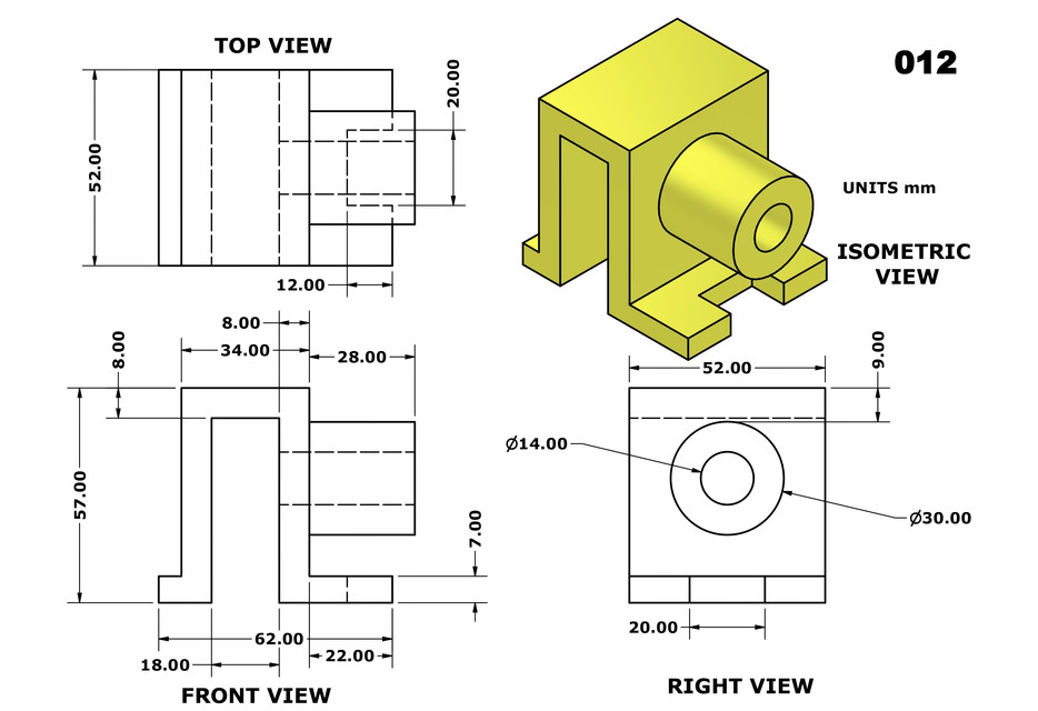 Basic Cad Models Inches Free CAD Designs, Files & 3D Models | The GrabCAD Community Library