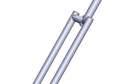 rigid MTB fork with IS 2000 disc mount