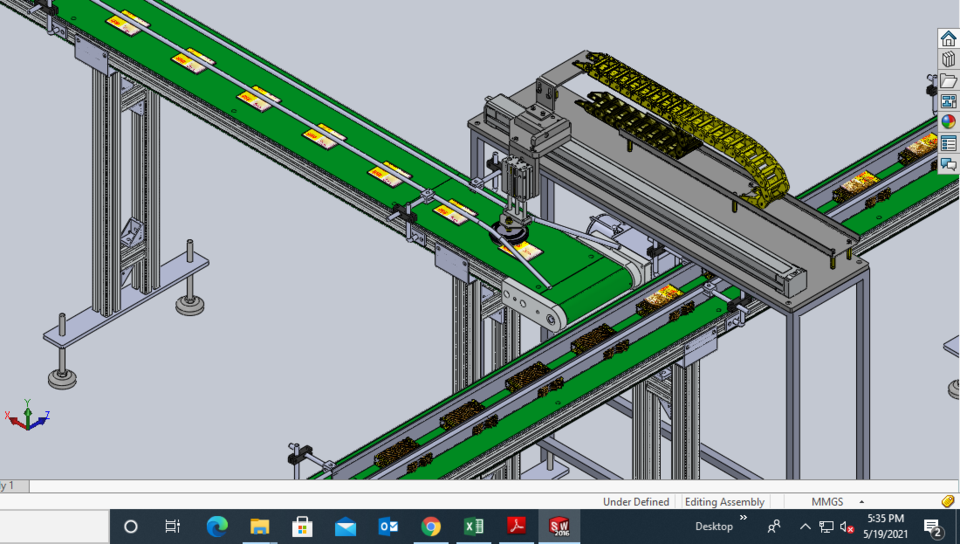 Automatic Alignment Machine 3D CAD Model Library GrabCAD