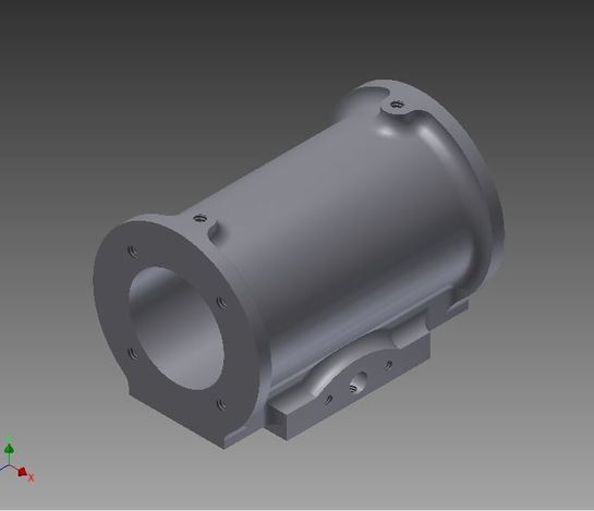 Cylinder for a Stuart "Real" steam engine