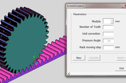 Involute spur gear