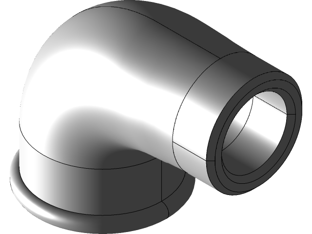 Угольник 90° ВН-ВВ ГОСТ 8946-75 | 3D CAD Model Library | GrabCAD