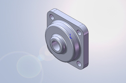 3/4" BORE 4-BOLT FLANGE BEARING