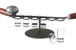 Stand for vodka shot glasses