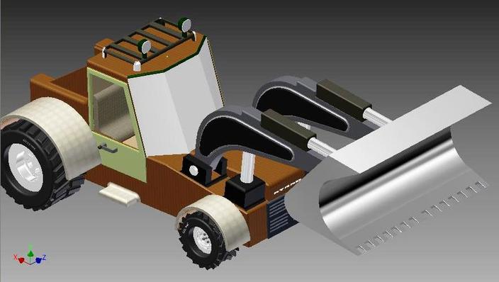 Mini Bulldozer