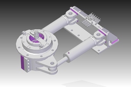 Ship Steering Gear system for Multipurpose Submersiable Heavy Lift Vassel