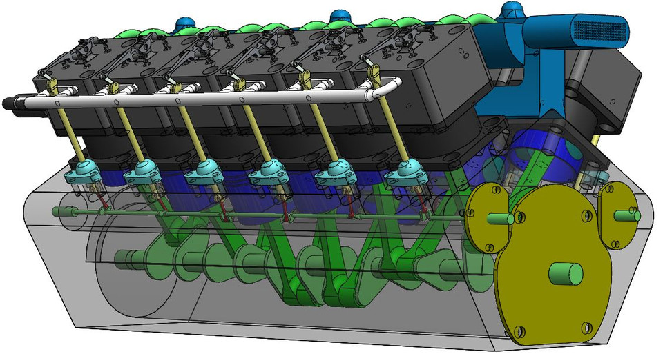 V12 Engine Diagram