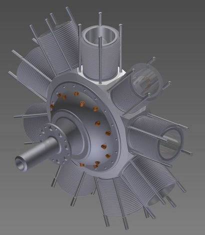 Bently 9 Cyliner Radial Engine 1/4 Scale