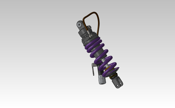 HYPERPRO EMULSION SHOCK WITH REMOTE PRELOAD ADJUSTER