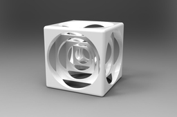 Ceramic cubist art