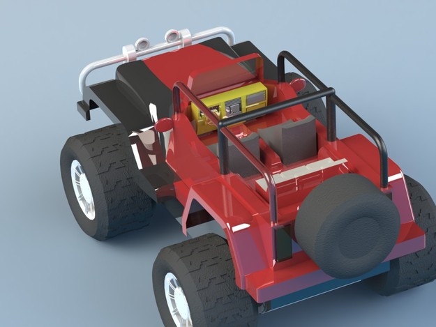 Jeep toy model