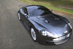 Aston Martin DB9 Coupe surface model