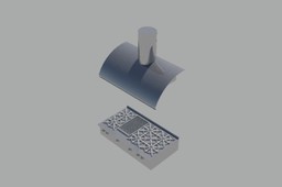 stove and vent hood