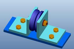 Wheel support assembly