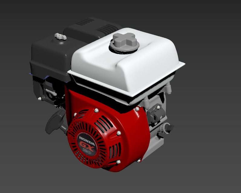 HONDA ENGINE 1:1 SCALE  3D CAD Model Library  GrabCAD