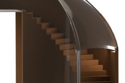Curved Staircase
