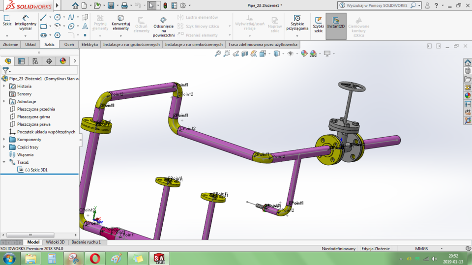 SolidWorks Free Piping Design 3D CAD Model Library GrabCAD