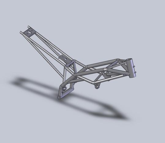 Cagiva Raptor frame
