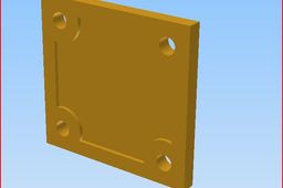 Steam engine components. Cylinder inlet cover