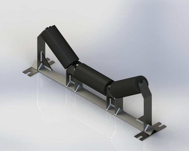 Idler Frame (Parametric model) 3D CAD Model Library GrabCAD