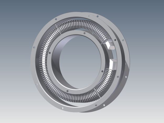 Round Low Temp. Air Duct Heater