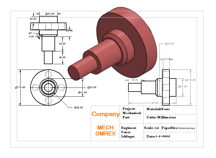 Mechanical Part Component 3D CAD Model Library GrabCAD