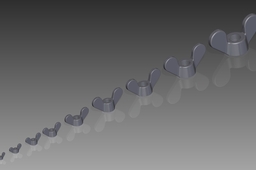 DIN 315 wing nuts