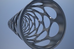 ventilated tube