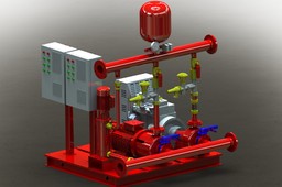 fire pump station(yangın pompa istasyonu)