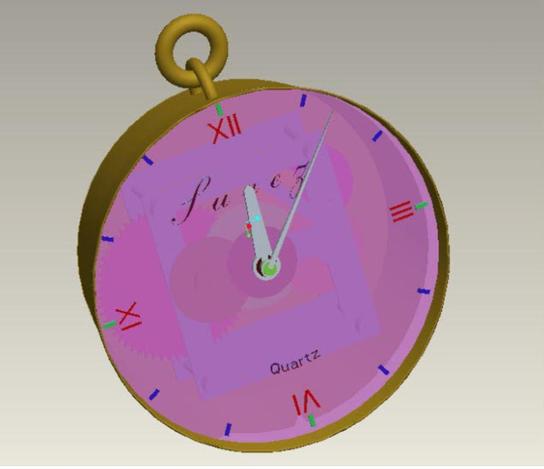 clock simulation-pre mature school level