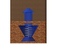 Pyrolysis mini stove in refractory ceramics with water heater, coocking place and heat storage