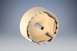 Blade And Chute Drum