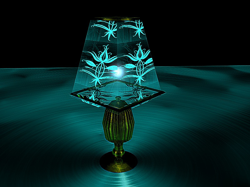 LAMP GOLDEN FINGER