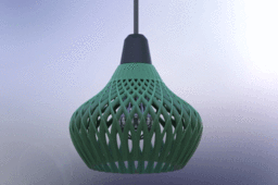 The Generative Net Lamp