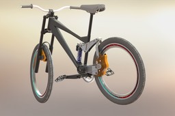 Hubless Mountain Bike Concept
