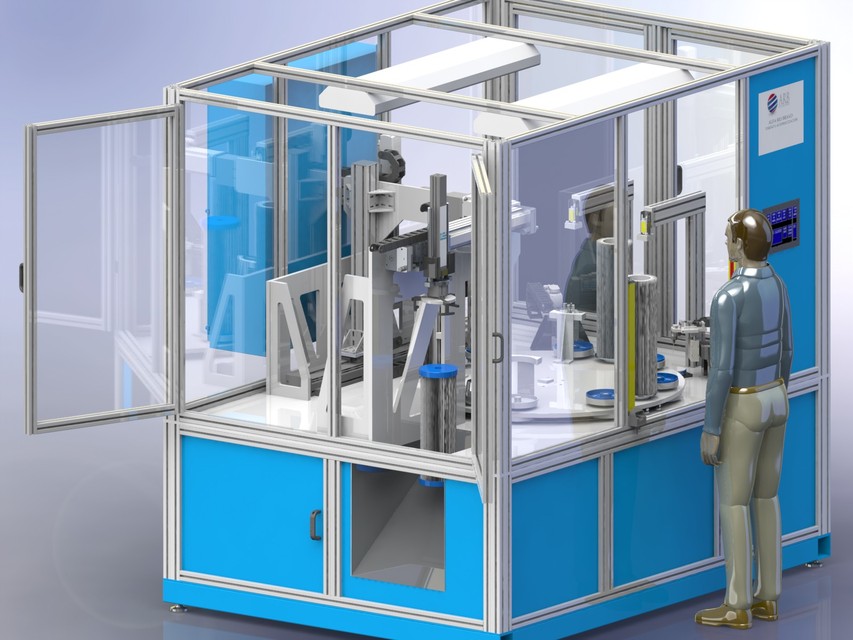 FILTER ASSEMBLY MACHINE 3D CAD Model Library GrabCAD