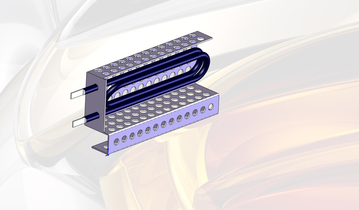 Heater coil e-tub
