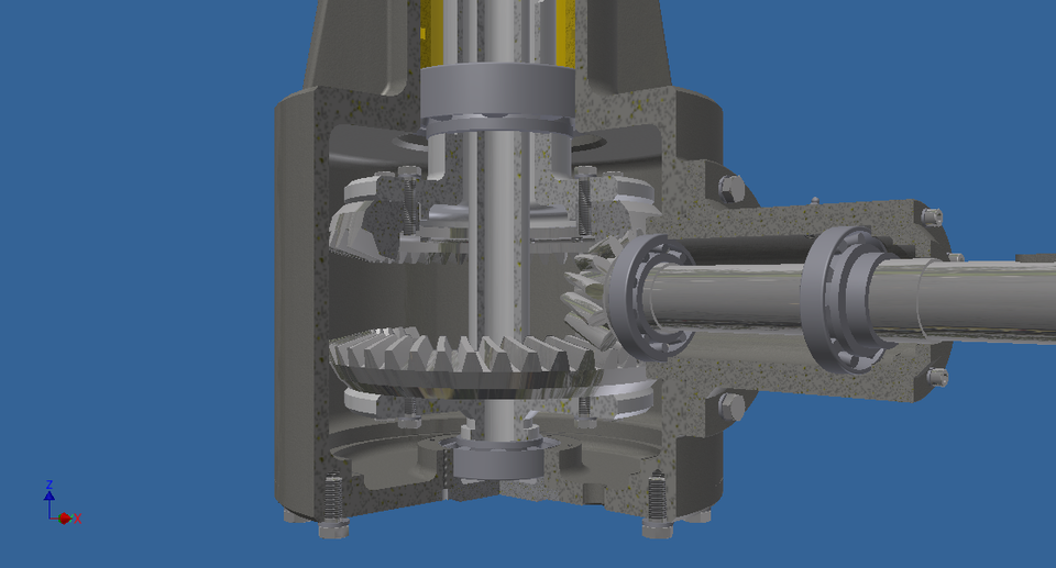 ROTOR COAXIAL 3D CAD Model Library GrabCAD