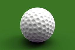 golf ball in .prt