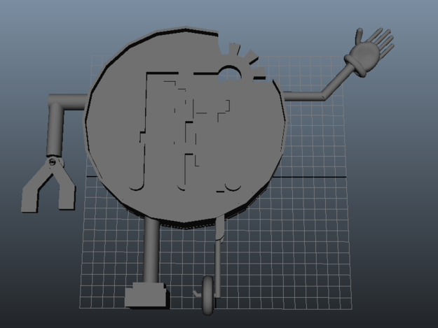 Makerbot Mascot Contest - Clyde -