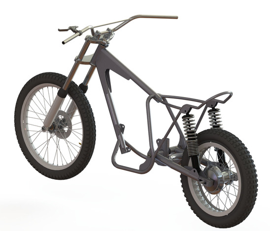Bultaco Frame Assembly