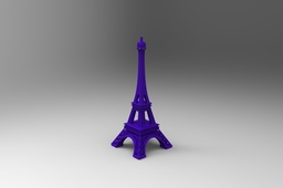 eiffel tower in simple manner