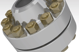 High pressure ( 200 Bar ) butt-weld flange