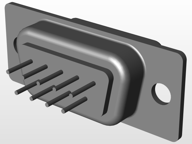 Connectors 3D Models | RF connectors: 3D models – MNISES